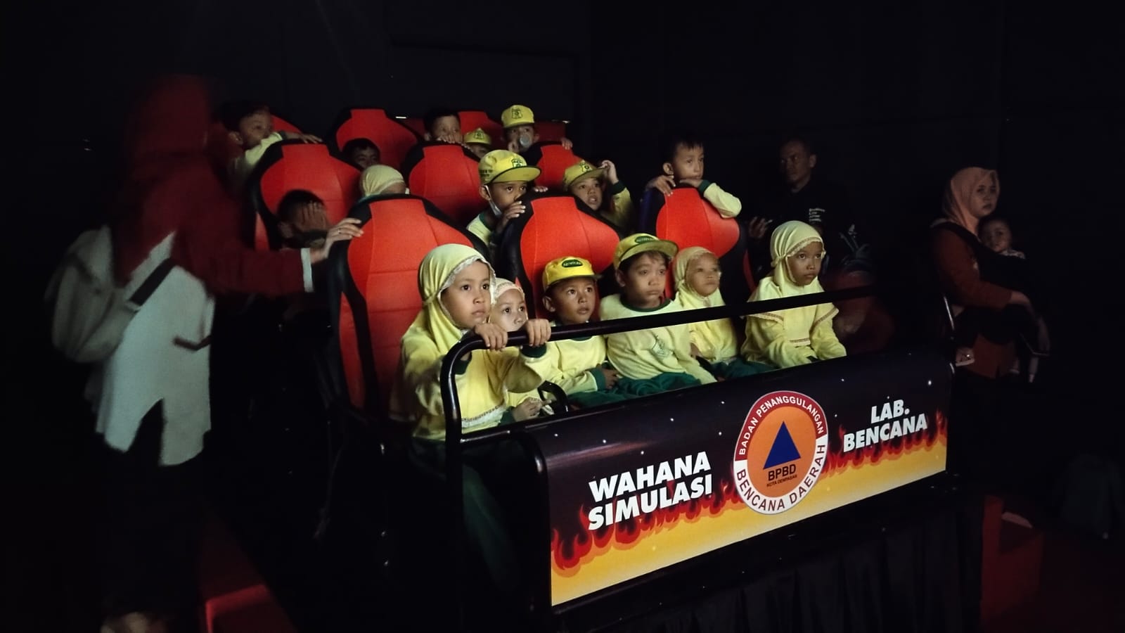 Pusdalops BPBD Di Serbu Murid TK