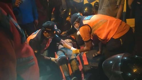 3 Korban dan 2 Patah tulang dalam 1 Kecelakaan