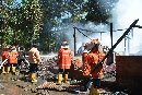 DALAM 24 JAM SIJAGO MERAH MENGAMUK DI TIGA TEMPAT