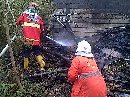 Kebakaran di Jalan Gunung Galunggung