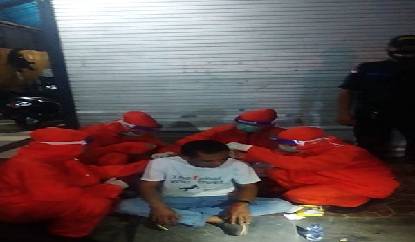 Kecelakaan Lalu Lintas di Jalan Tukad Batanghari