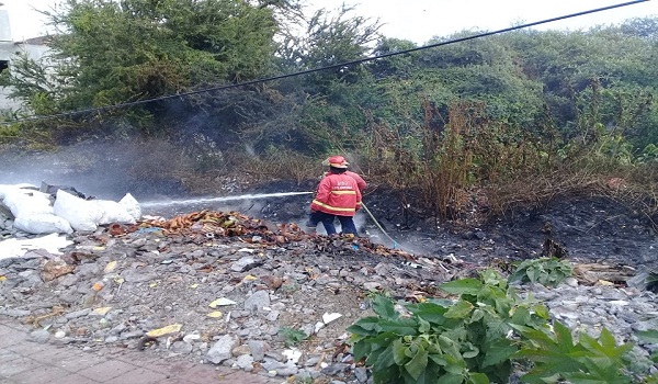 Kebakaran di Jalan Mahendradatta