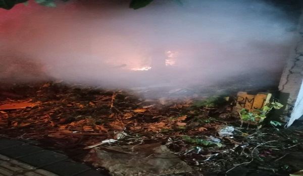 Kebakaran di Jalan Mahendradatta